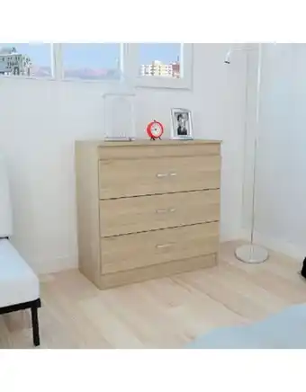 Flamingo Comoda melia rta rovere blanco oferta