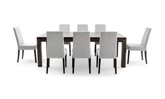 Aristas Mesa comedor new parson + 8 sillas matiz oferta