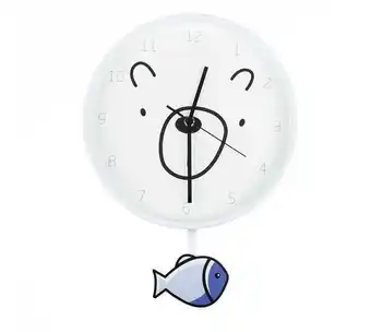 Panamericana Reloj de pared con péndulo, diseño oso oferta