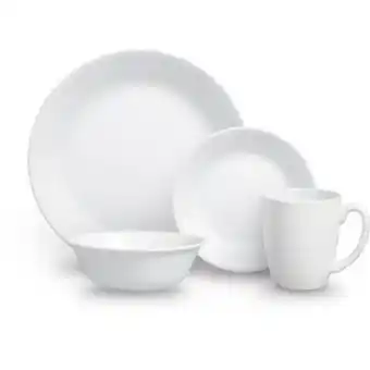 Linio Vajilla white 16 pzas mug solido corelle 6022003 enc blanca oferta