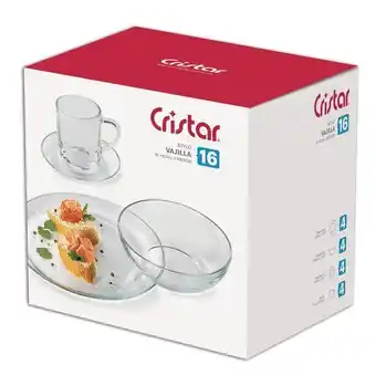 Éxito Vajilla stylo 16pzas cristar 9520el oferta