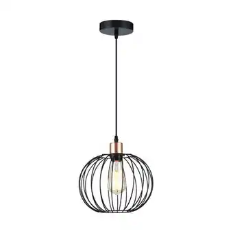Tugó Lámpara de techo milan negro oferta