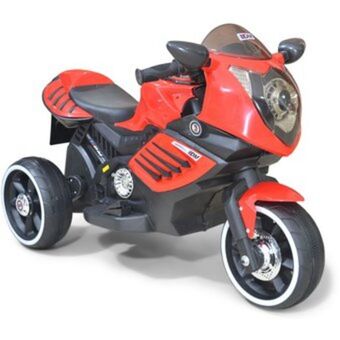 Linio Trimoto carro recargable eléctrica luces 4 años negra puerto usb y aux oferta