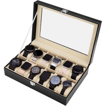 Linio Estuche organizador de relojes y joyas con 12 espacios oferta