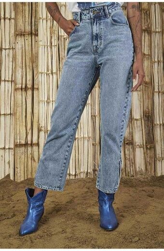 Tennis Jean straight azul para mujer oferta