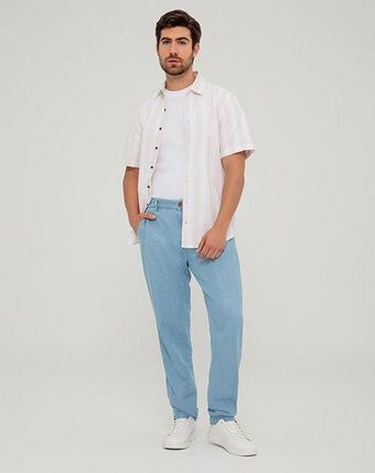 Jean mapaw indigo claro