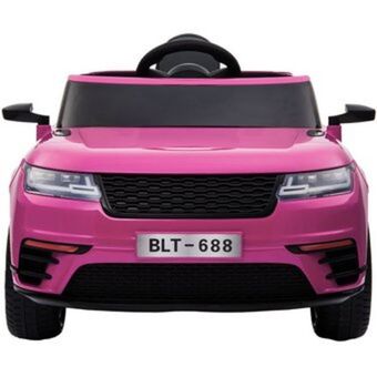 Linio Carro moto electrico niños land rover llanta caucho ctrol 12v - fucsia oferta