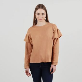 Fuera de Serie Sweater cuello redondo manga larga oferta