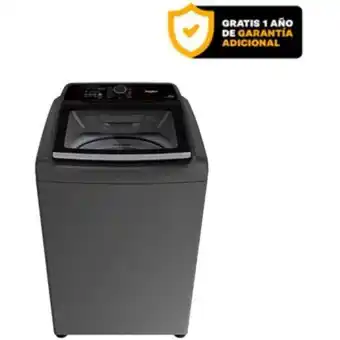 Linio Lavadora whirlpool automatica de 18kg gris oferta
