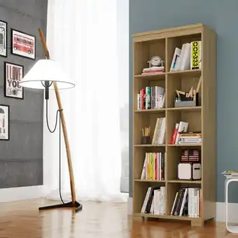 Muebles Jamar Biblioteca gaudi natural 70x175x35 oferta