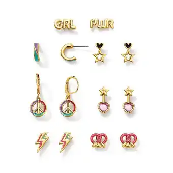 Ésika Estuche de aretes x7 girl world oferta