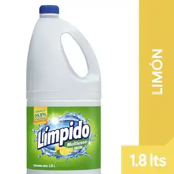 Carulla Blanqueador multiusos limón limpido 636904 oferta