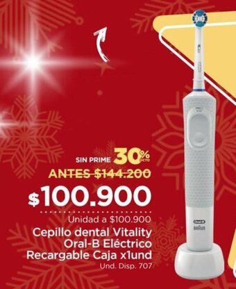 FarmaTodo Oral B Cepillo Dental Vitality Electrico Recargable Caja x 1 und oferta