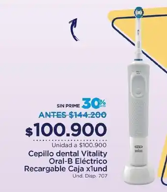 FarmaTodo Oral B Cepillo Dental Vitality Electrico Recargable Caja x 1 und oferta