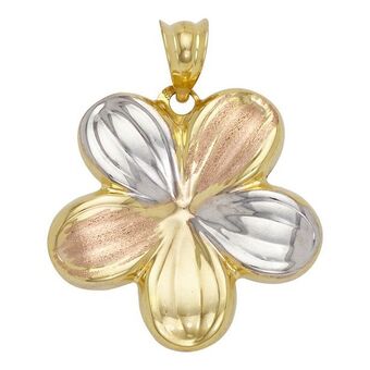 Kevin's Joyeros Dije en oro amarillo de 18 kilates satinado, margarita oferta