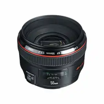 Lente canon ef 50mm f/1.2l usm