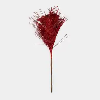 Panamericana Pick de 38 cm con flor azucena y espiga roja oferta
