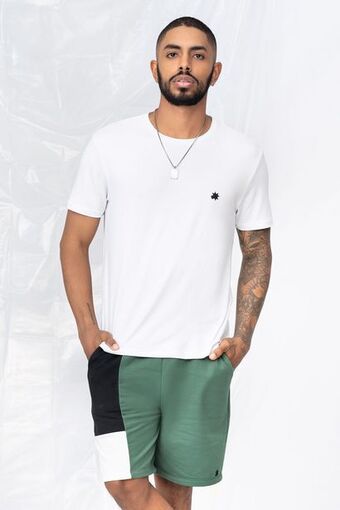 Pacífika Camiseta manga corta blanco oferta