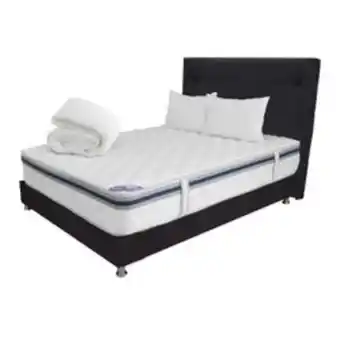 Electrojaponesa Combo spring master 140 x 190 colchón + almohadas + protector + base cama kmst140x190somenteraprasilcab oferta