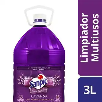 Superdroguería Olímpica Limpia pisos sanpic lavanda 3l oferta