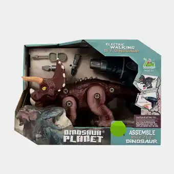 Panamericana Dinosaurio triceratops ensamble con luz, sonido y movimientos oferta