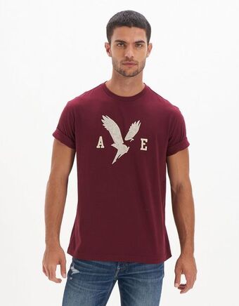 American Eagle Camiseta gráfica ae ultra suave oferta