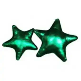 Falabella Cojín decorativo navideño estrella x2 verde oferta