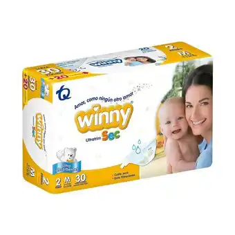 Droguerías Colsubsidio Pañal winny sec etapa 2 x30 + toallitas x 20 aloe vera oferta