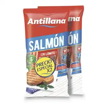 Makro Lomito de salmón antillana 454g en 2u oferta
