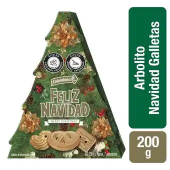 Makro Galleta colombina arbolito 200g oferta