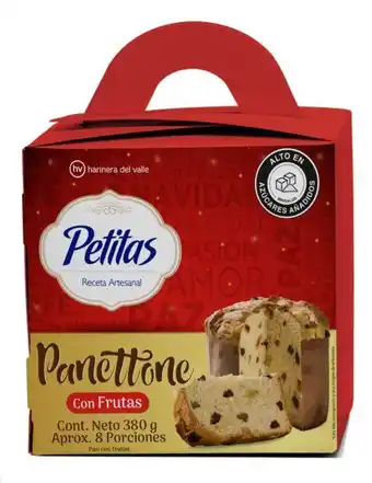 Panettone petitas con frutas
