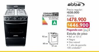 Metro Estufa de piso oferta