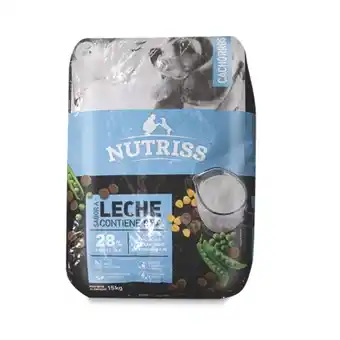 Makro Comida perro nutriss cachorros contegral leche 15kg oferta