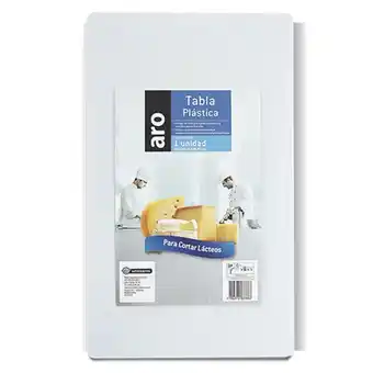 Makro Tabla aro para cortar blanca 30x20x1cm oferta
