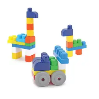 Alkosto Bloques de construcción en caja x 30 piezas mapache sunta toys oferta