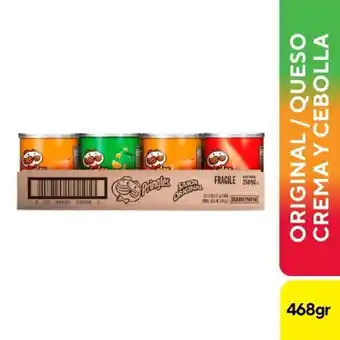 Makro Pringles bandeja mix 12u oferta