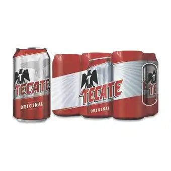 Makro Cerveza tecate lata 330mlx6u oferta
