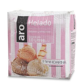 Makro Helado aro mandarina caja 10l oferta