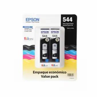 Alkosto Kit epson 2 botellas 544 color negra oferta
