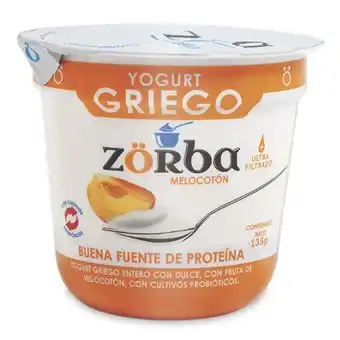 Makro Yogurt griego zorba melocoton 135g oferta