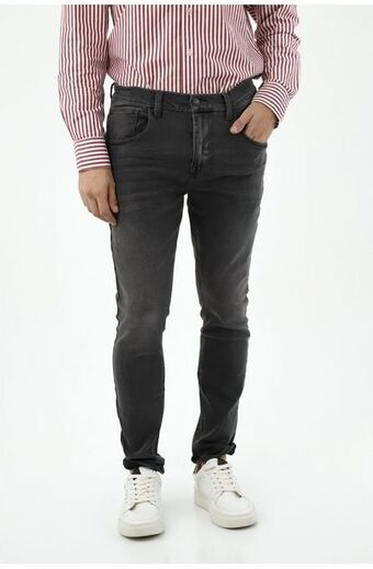 Jean super skinny negro para hombre