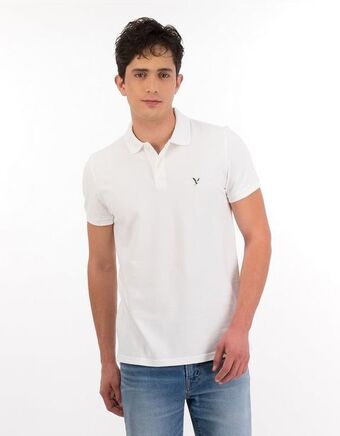 Camisa ae polo con botones slim fit