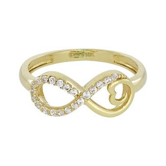Kevin's Joyeros Anillo en oro amarillo de 18 kilates, con zircones oferta