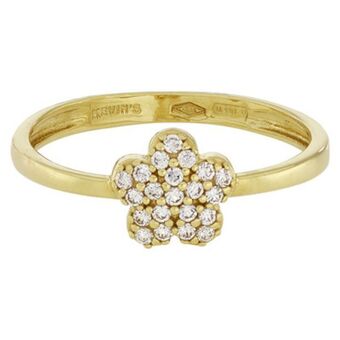 Kevin's Joyeros Anillo en oro amarillo de 18 kilates, con zircones oferta