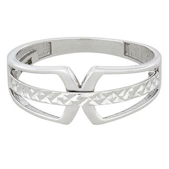 Kevin's Joyeros Anillo en oro blanco de 18 kilates con visos oferta