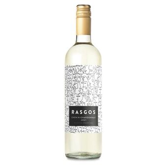 Makro Vino blanco rasgos chenin chardonnay 750ml oferta
