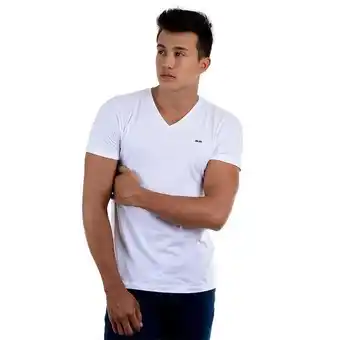 Roott + Co Camiseta básica blanca oferta
