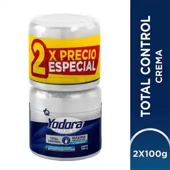 Makro Desodorante crema yodora total control h 100gx2u oferta