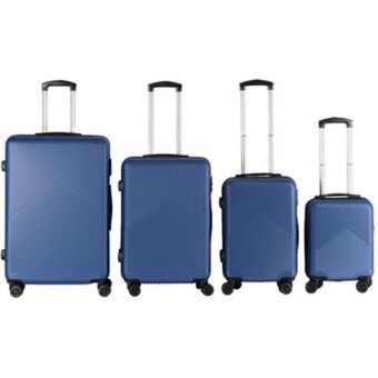 Linio Juego set 4 maletas nomad rigidas viaje 4 ruedas abs oferta