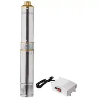 Bomba sumergible tipo lápiz agua limpia 3/4 hp truper 16934
